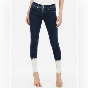 Express Jeans Dip Dye Ankle Legging - Size 12 R